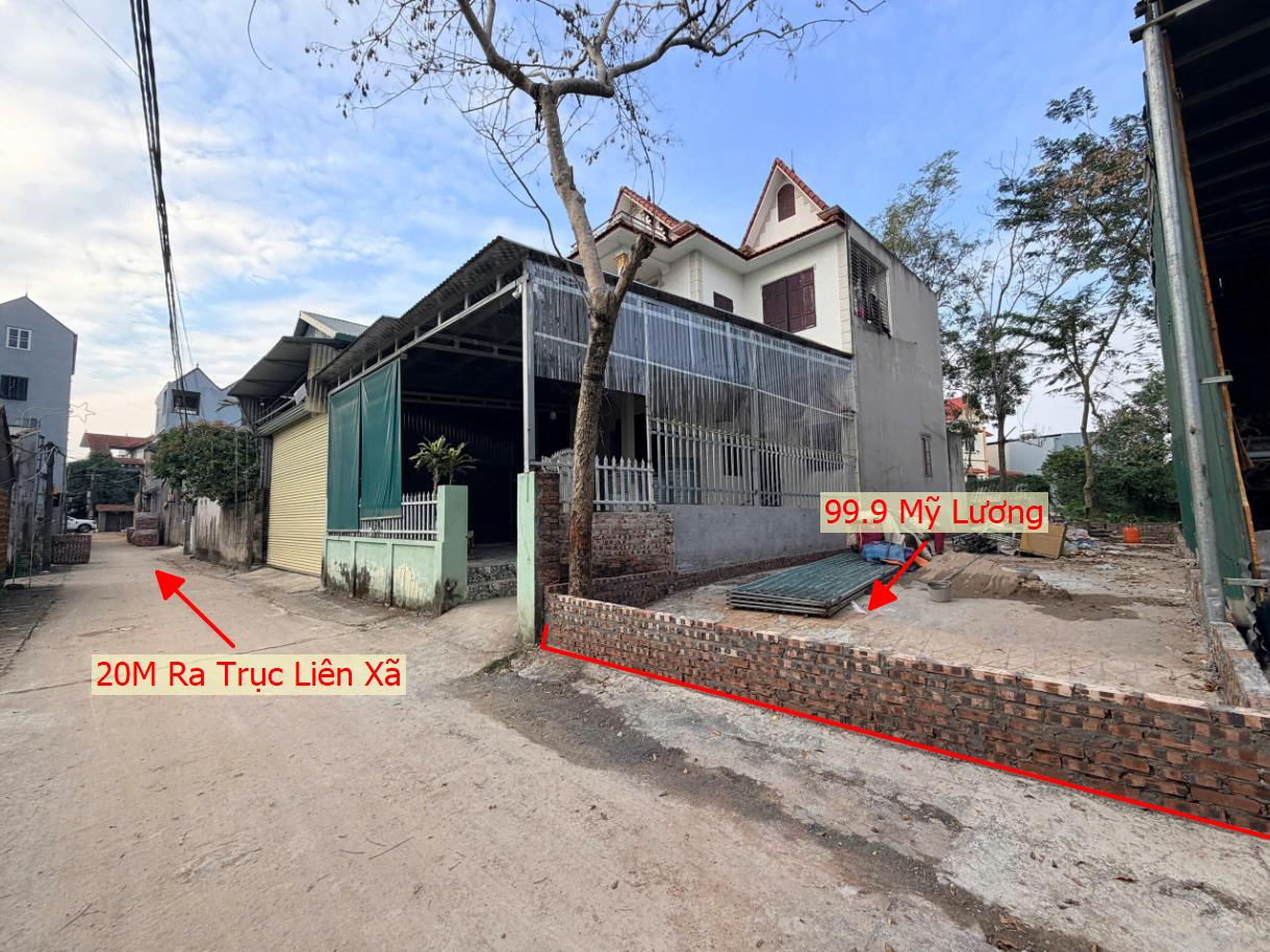 Hình ảnh Bán Thửa Đất 99.9m Tại Mỹ Lương Đường Thông Ô Tô Tránh Nhau Sát Trục Chính Liên Xã Giá Chỉ Hơn 2 Tỷ