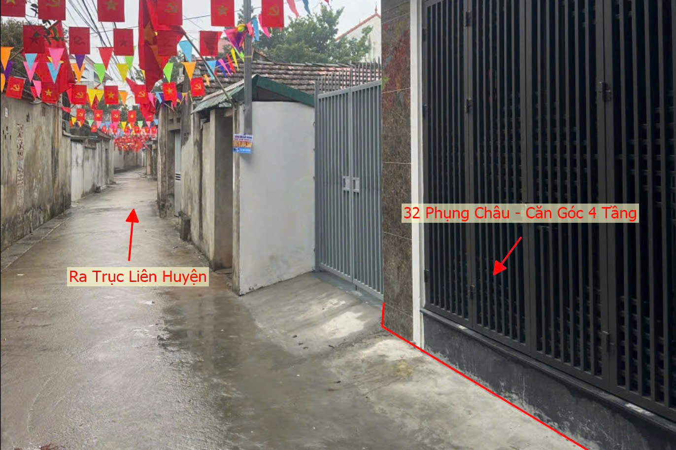 Hình ảnh Bán Căn Góc 4 Tầng 32m Tại Phụng Châu Chương Mỹ Gần Trục Chính Kinh Doanh Liên Huyện 