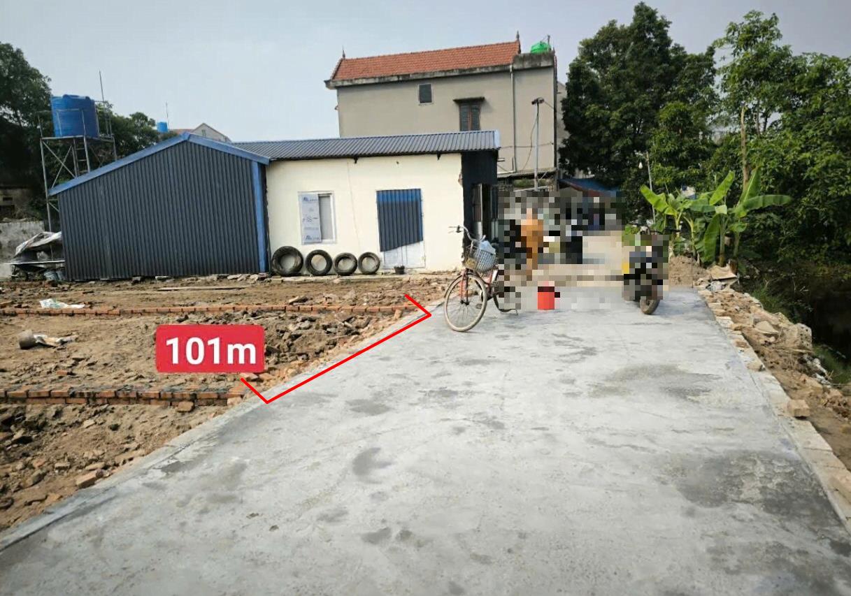 Hình ảnh Bán Lô Đất 101.1m Tại Khoái Châu Bám Đường Bê Tông Ô Tô Vào Tận Đất Dân Cư Đông Đúc Thân Thiện Giá Đầu Tư