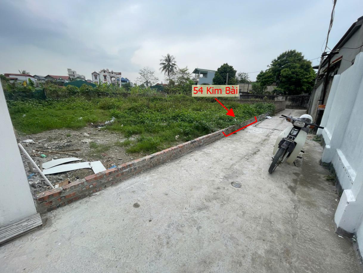 Hình ảnh Bán Thửa Đất 54m Tại Kim Bài Sát Trục Chính Kinh Doanh Ngay Gần QL21B Giá Chỉ Vài Tỷ