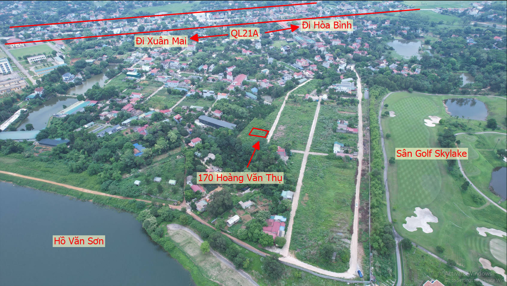 Hình ảnh Đất Đấu Giá Khu Tái Định Cư Sân Golf Hoàng Văn Thụ Sát Khu Nghỉ Dưỡng Skylake Hồ Văn Sơn