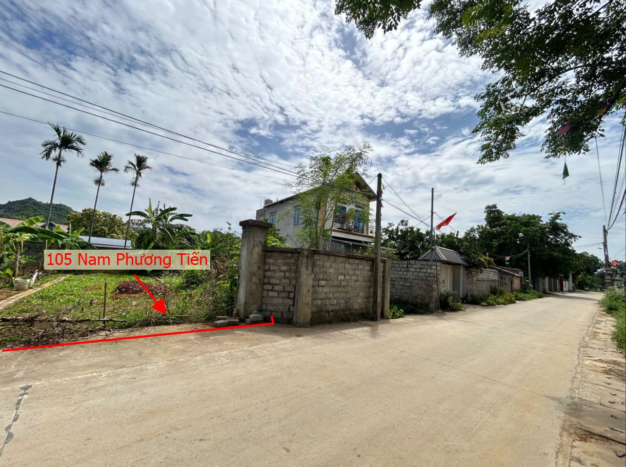 Hình ảnh Bất Động Sản Xuân Mai Bán Đất Khu Vực Nam Phương Tiến Thuộc Làn 2 Đường QL21A Ngay Gần Chợ Cá