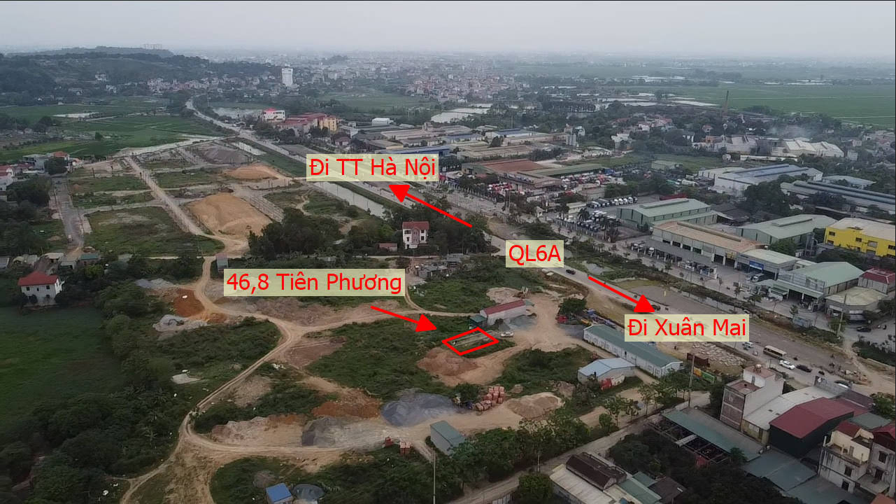 Hình ảnh Bán Đất Dịch Vụ Sơn Đồng Tiên Phương Sát QL6A Đang Triển Khai Mở Rộng Cạnh Cụm KCN Phú Nghĩa