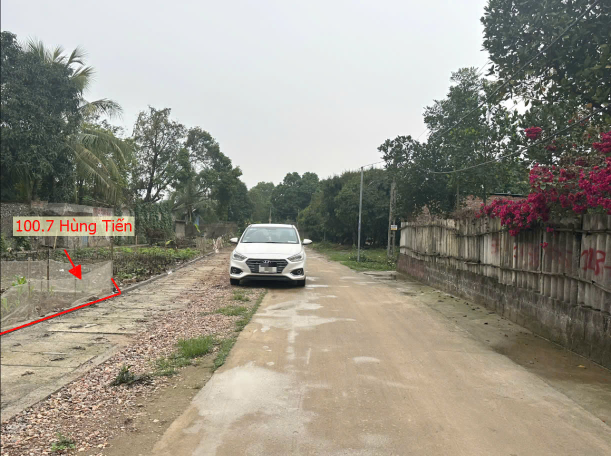 Hình ảnh Bán Đất Đấu Giá 100.7M2 Tại Hùng Tiến Mỹ Đức Sát Trục Chính Liên Xã Ngay Trung Tâm Hành Chính Xã 