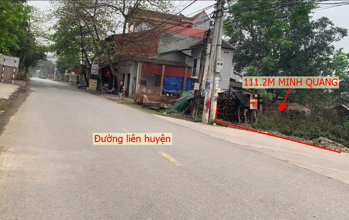 Hình ảnh Bán Lô Đất 111.2m Tại Minh Quang Tam Đảo Bám Đường Liên Huyện Ô Tô Vào Tận Đất Dân Cư Đông Đúc Giá Đầu Tư