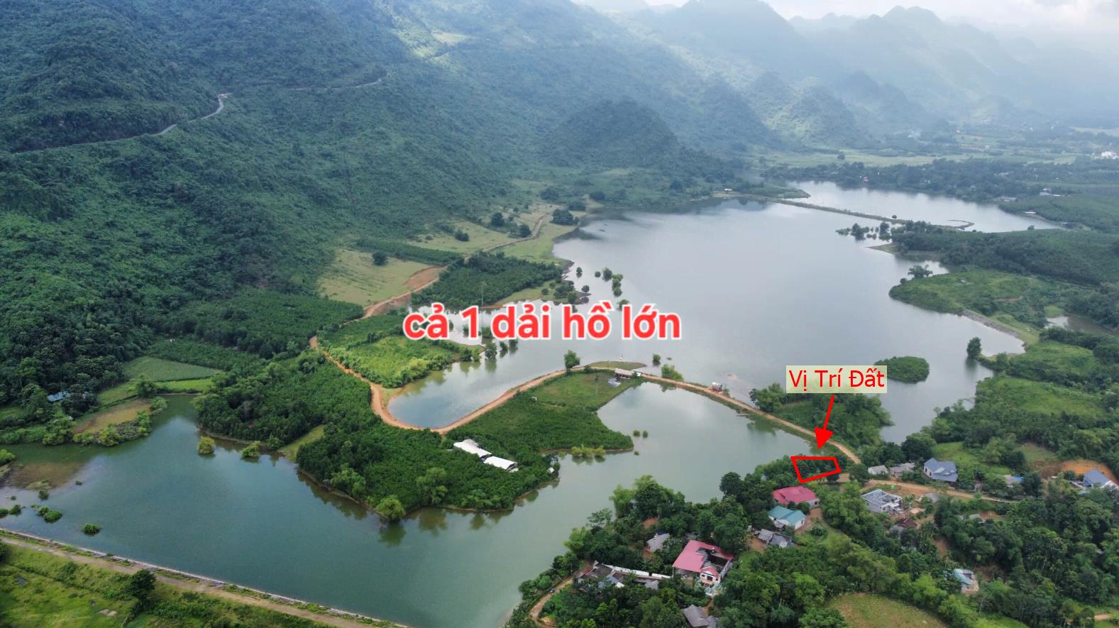 Hình ảnh Bán Lô Phân Lô Ở Định Cư Lạc Sơn  View Hồ Thoáng Mát Ô Tô Tránh Nhau Đường Thoong Thoáng Đầu Tư Sinh Lời Cách TL 1km