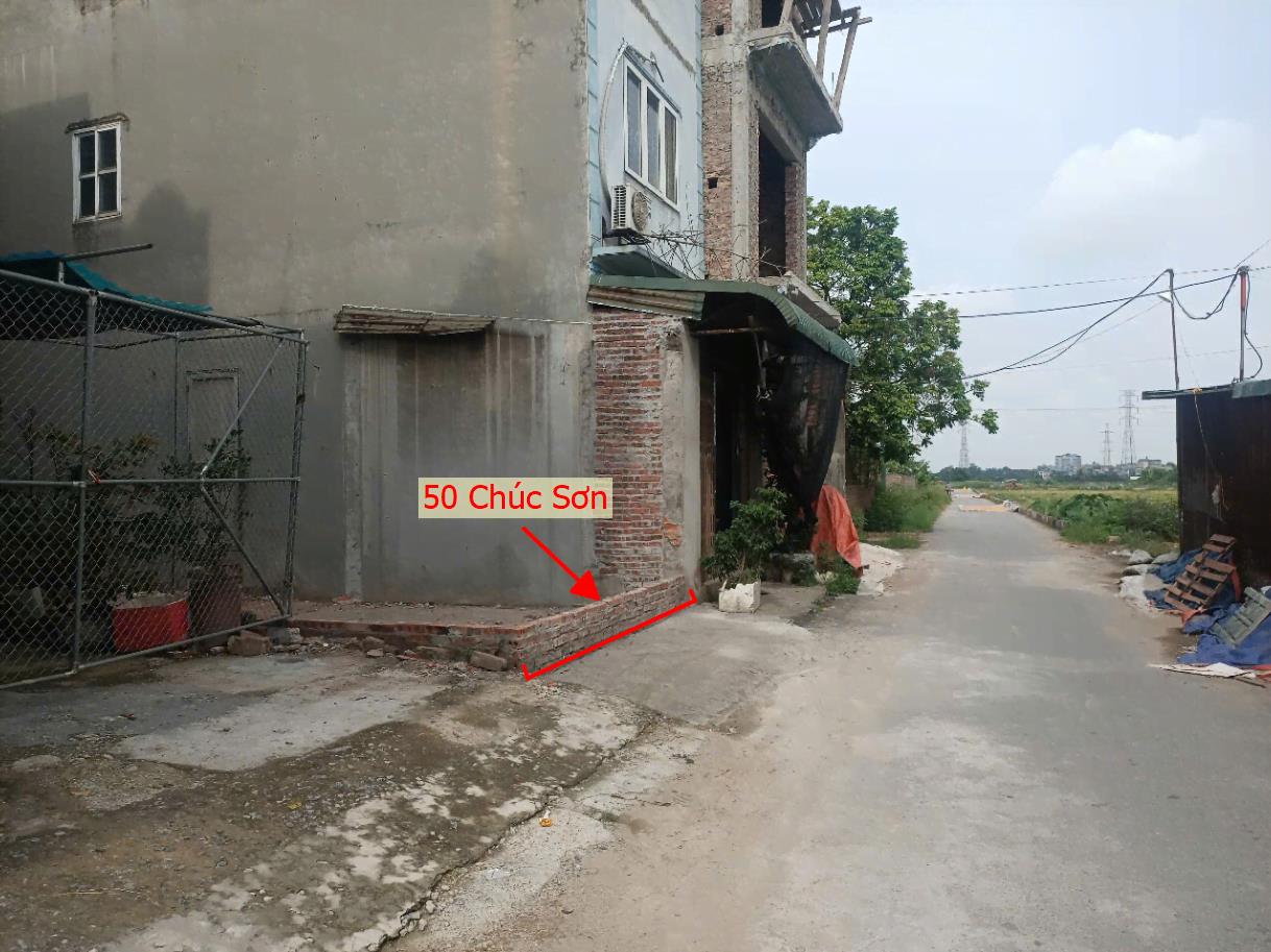 Hình ảnh Bán Thửa Đất 50m Tại Thị Trấn Chúc Sơn Đường Ô Tô Tránh Sát Trục Kinh Doanh Liên Huyện 