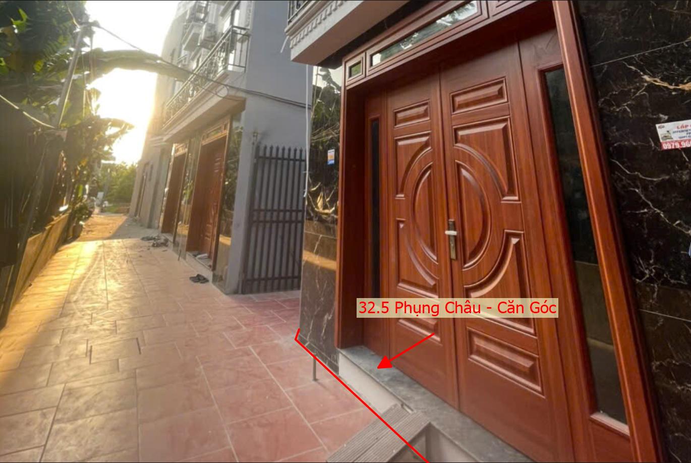 Hình ảnh Bán Căn Góc 2 Mặt Tiền 4 Tầng 32.5m Tại Phụng Châu Sát Trục Chính Kinh Doanh Liên Huyện