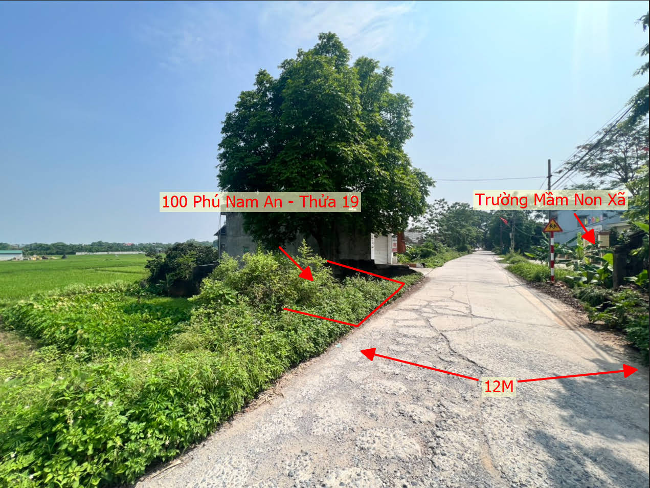 Hình ảnh Bán Đất Full Thổ Cư Mặt Đường Kinh Doanh Liên Xã Tại Phú Nam An Giá Nhỉnh Tỷ