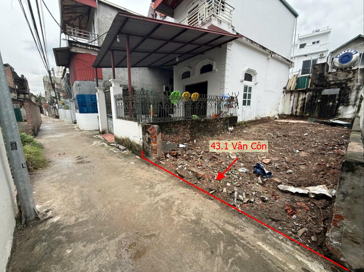 Hình ảnh Bán Thửa Đất 43.1m Tại Vân Côn Sát Trục Kinh Doanh Ngay Gần Đường Đại Lộ Thăng Long