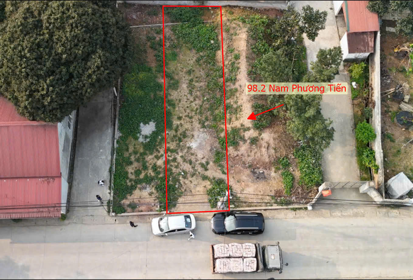 Hình ảnh Bán Thửa Đất 98.2m Tại Nam Phương Tiến Mặt Trục Kinh Doanh Liên Xã Sát Hồ Miễu Cực Đẹp