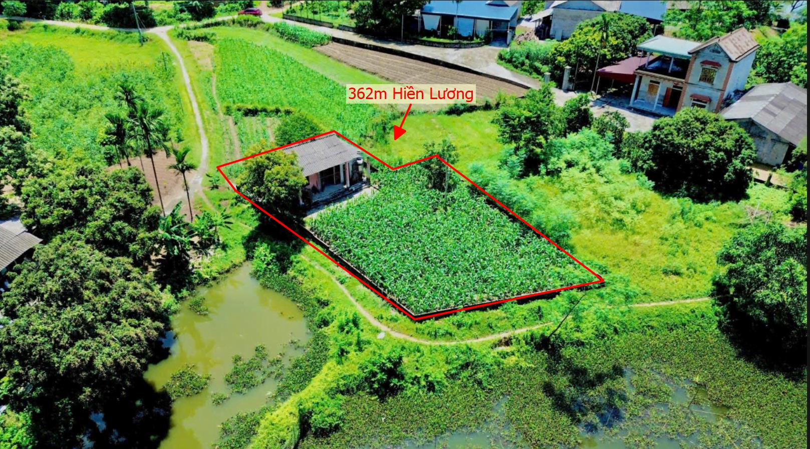 Hình ảnh Bán Lô Đất 362m Tại Hiề Lương Hạ Hòa Bám Đường Bê Tông Ô Tô Vào Tận Đất Dân Cư Đông Đúc Thân Thiện Sẵn Nhà Cấp 4 View Sông Thoáng Mát Giá Đầu Tư