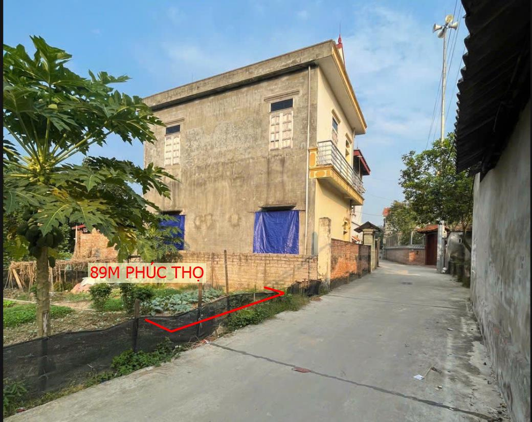 Hình ảnh Bán Lô Đất 89m Tại Phúc Thọ Cách QL32 Chỉ 200m Xung Quanh Đầy Đủ Tiện Ích