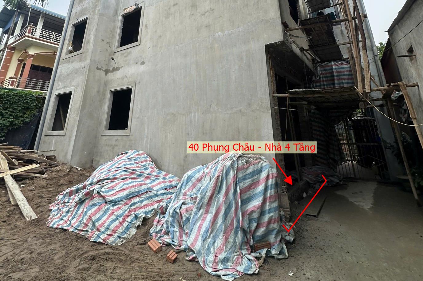 Hình ảnh Bán Nhà Độc Lập 4 Tầng 40m Tại Phụng Châu Gần Trục Kinh Doanh Liên Xã Giá Chỉ Vài Tỷ 