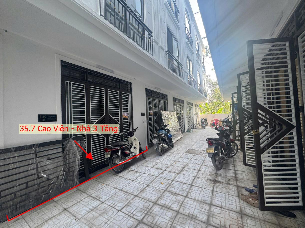 Hình ảnh Bán Nhà Thương Mại 3 Tầng 35.7m Tại Cao Viên Gần Trục Chính Kinh Doanh Giá Chỉ Vài Tỷ