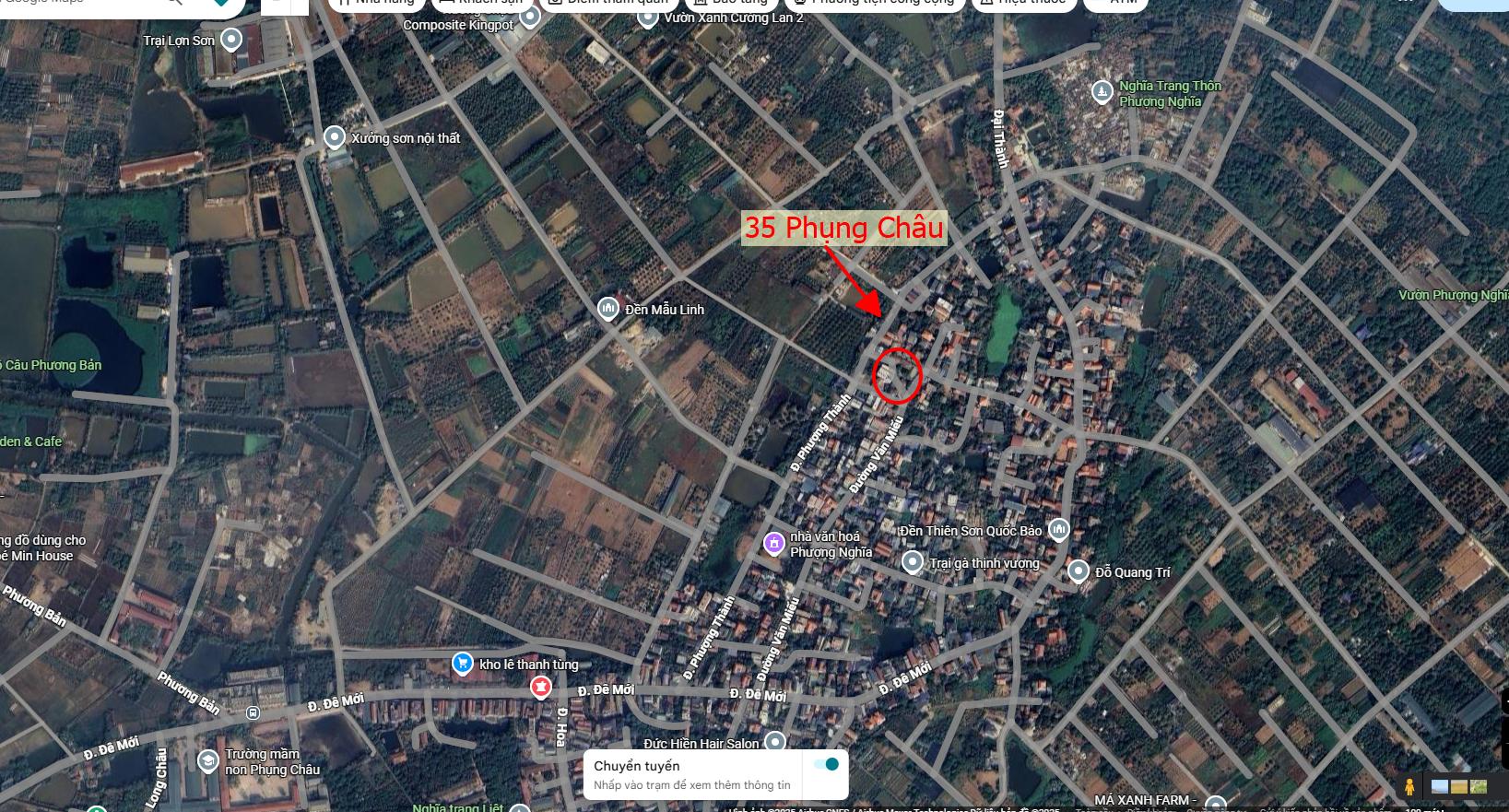 Hình ảnh Bán Nhà Thương Mại 35m Tại Phụng Châu Sát Trục Kinh Doanh Liên Xã Giá Chỉ Vài Tỷ