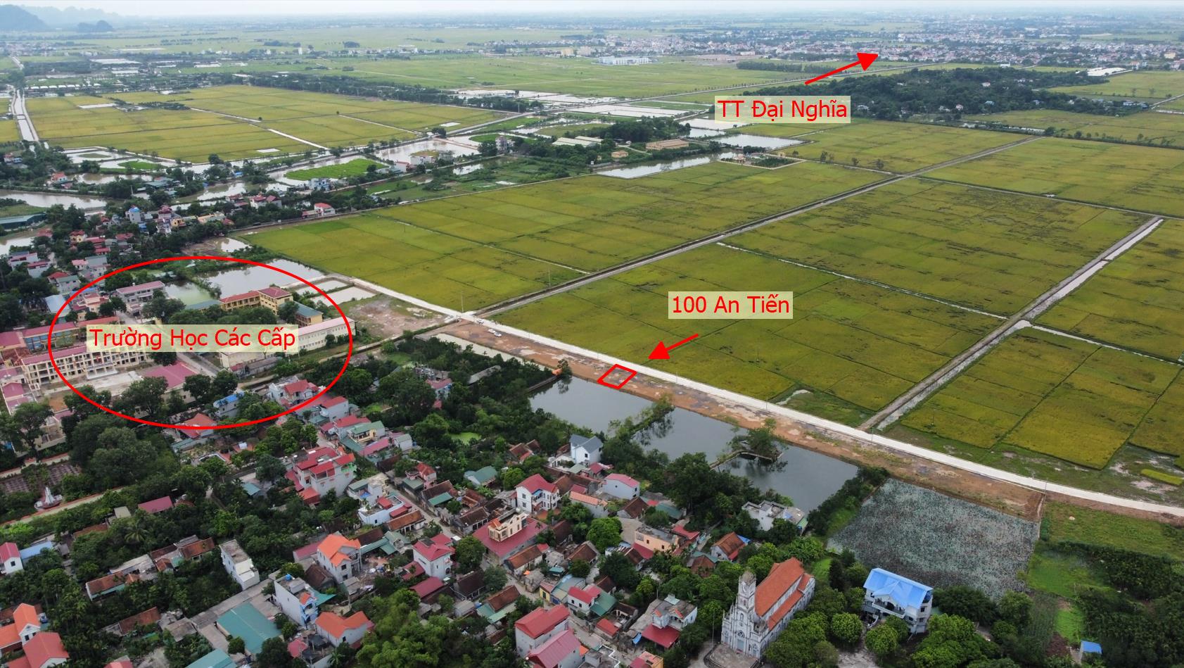 Hình ảnh Đất Đấu Giá Xã An Tiến 100M2 Ngay Trung Tâm Hành Chính Xã Cạnh Trường Học Các Cấp Giá Chỉ Hơn Tỷ 