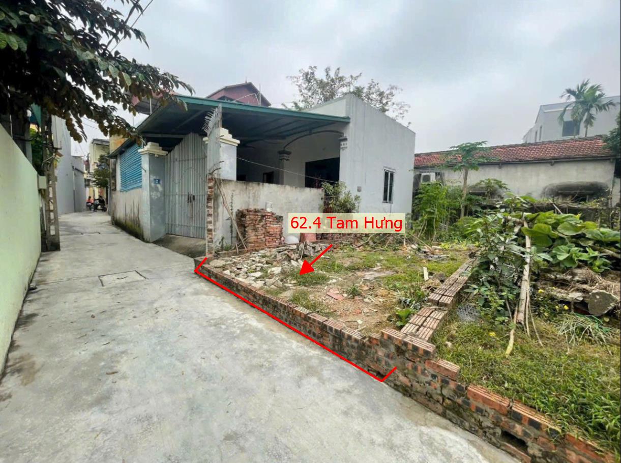 Hình ảnh Bán Đất Full Thổ Cư 62.4M2 Tại Tam Hưng Ô Tô Đỗ Tận Đất Gần Trục Chính Liên Xã Giá Chỉ Hơn 4 Tỷ 