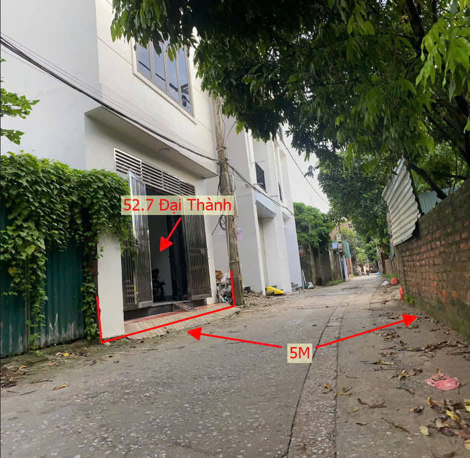 Hình ảnh Bán Nhà Tại Đại Thành Quốc Oai Ô Tô Vào Tận Đất Gần Trục Kinh Doanh Liên Huyện