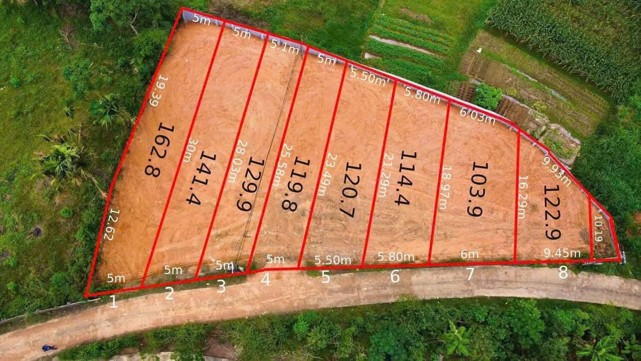 Hình ảnh Bán Lô Đất 162.8m Tại Thanh Thủy Phú Thọ Giá Chỉ Hơn 200tr View Hồ Thoáng Mát Đầy Đủ Tiện Ích Xung Quanh