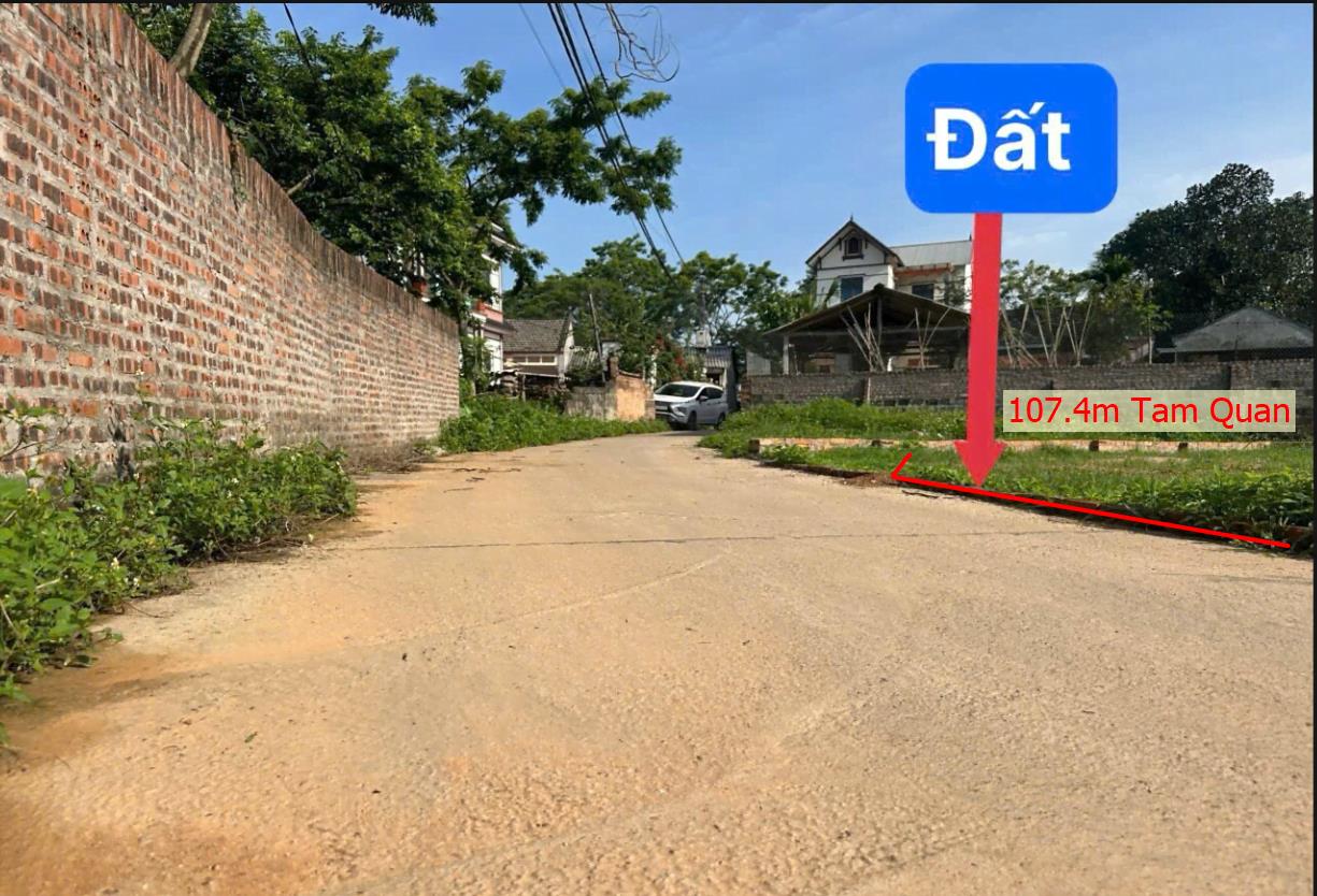 Hình ảnh Bán Lô Đất 107.4m Tại Tam Quan Tam Đảo Bám Đường Bê Tông Ô Tô Vào Tận Đất Dân Cư ĐÔng Đúc Thân Thiện Sổ Đỏ Pháp Lý Rõ Ràng Giá Đầu Tư