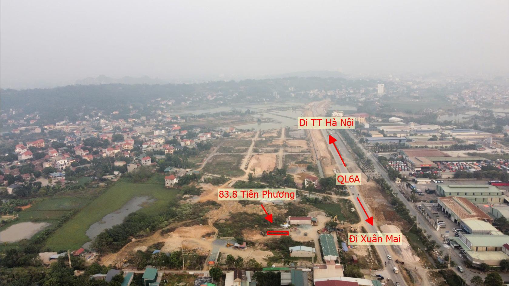 Hình ảnh Bán Đất Dịch Vụ Tiên Phương Ngay Sát QL6A Đang Triển Khai Mở Rộng Cạnh Cụm KCN Phú Nghĩa