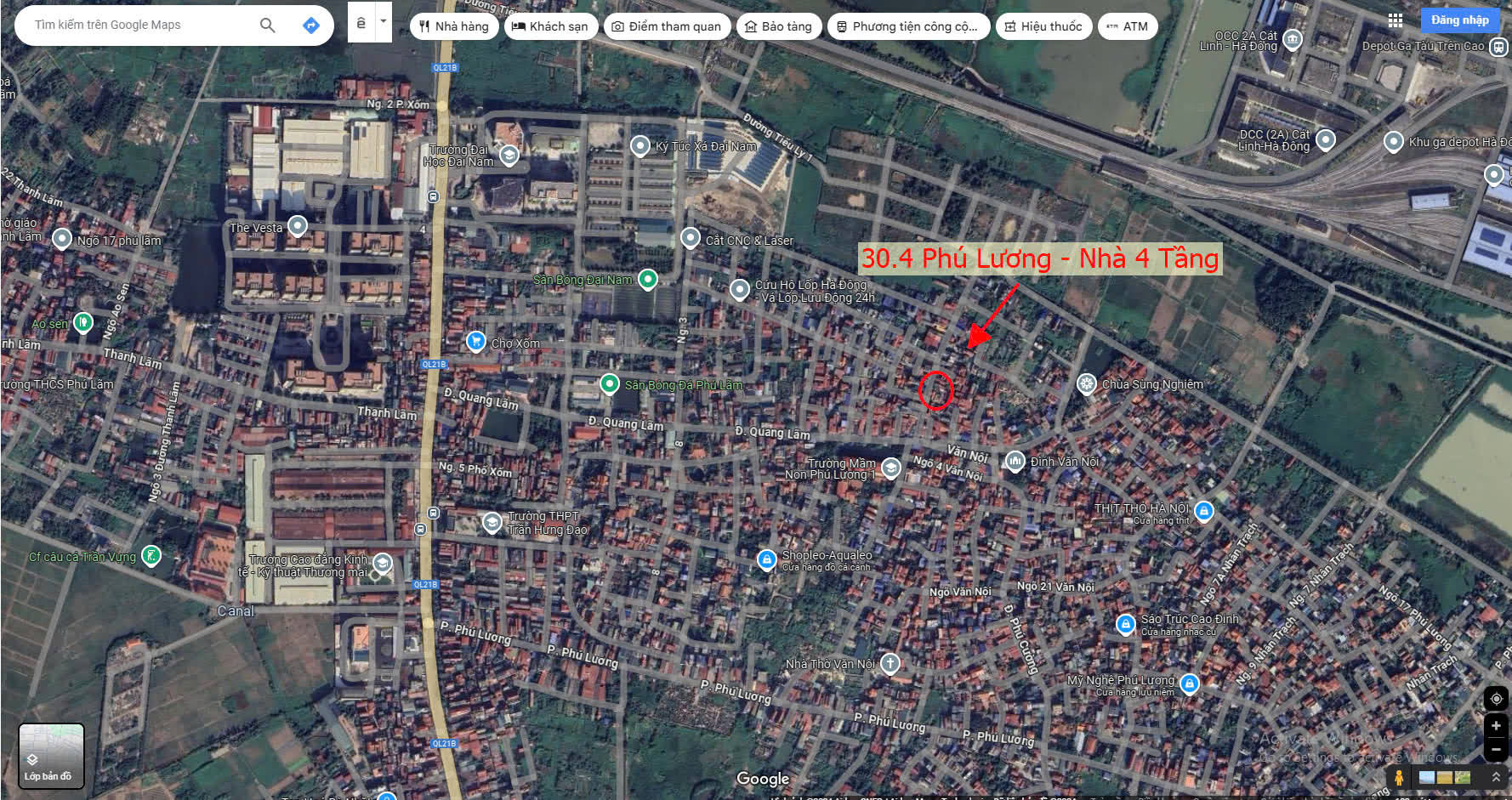 Hình ảnh Bán Nhà 4 Tầng Sát Trục Kinh Doanh Ngay Trung Tâm Phường Phú Lương 