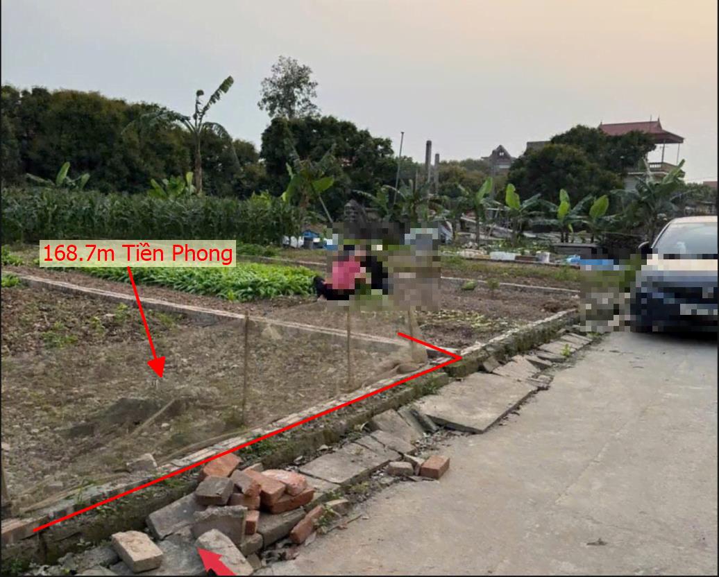 Hình ảnh Bán Lô Đất 168.7m Tại Tiền Phong Ân Thi Bám Đường bê Tông Ô Tô Vào Tận Đất Dân Cư Đông Đúc Giá Đầu Tư