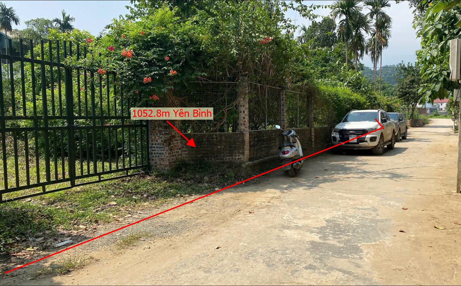 Hình ảnh Bán Lô Đất 1052.8m Tại Yên Bình Thạch Thất Bám Đường Bê Tông Ô Tô Vào Tận Đất Sẵn Nhà Trong Đất Chỉ Việc về Ở Phù Hợp Làm Nghỉ Dưỡng Giá Đầu Tư