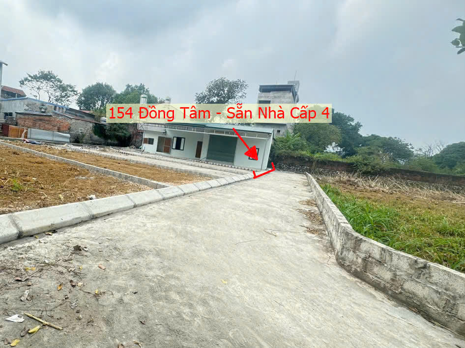Hình ảnh Bán Đất Tặng Nhà Cấp 4 Ô Tô Đỗ Tận Cửa Sát Mặt Đường TL429 Tại Đồng Tâm Giá Nhỉnh Tỷ 