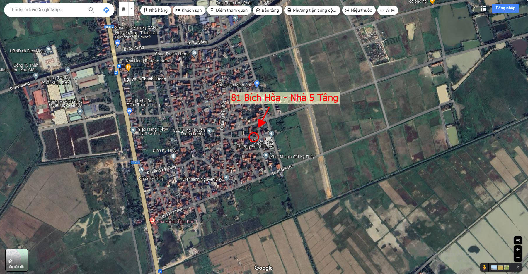 Hình ảnh Bán Nhà 5 Tầng Mới Xây Sát Trục Kinh Doanh Ngay Sát QL21B Tại Bích Hòa 