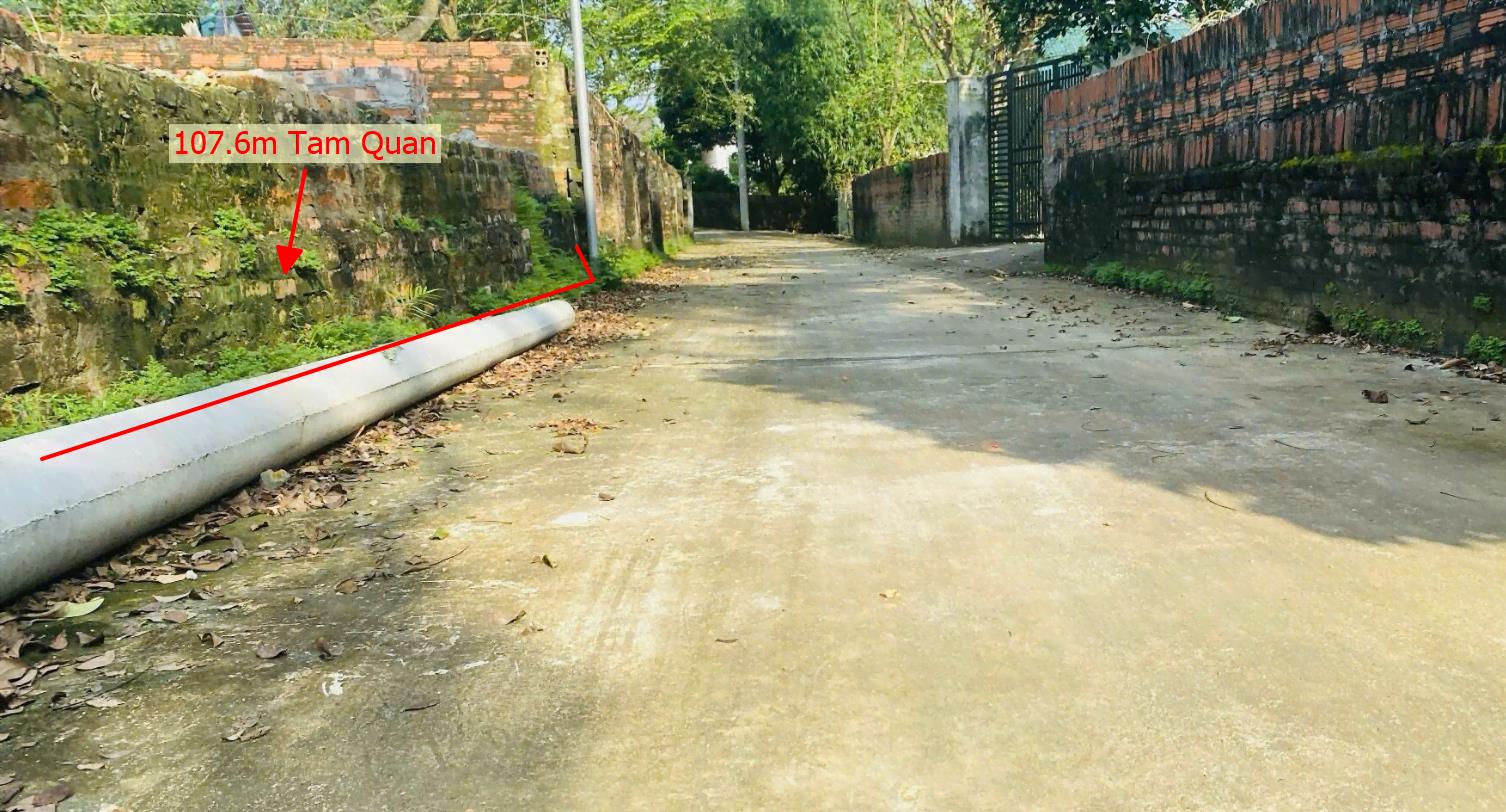 Hình ảnh Bán Lô Đất 107.6m Tại Tam Quan Tam Đảo Bám Đường Bê Tông Ô Tô Vào Tận Đất Dân Cư Đông Đúc Thân Thiện Giá Đầu Tư