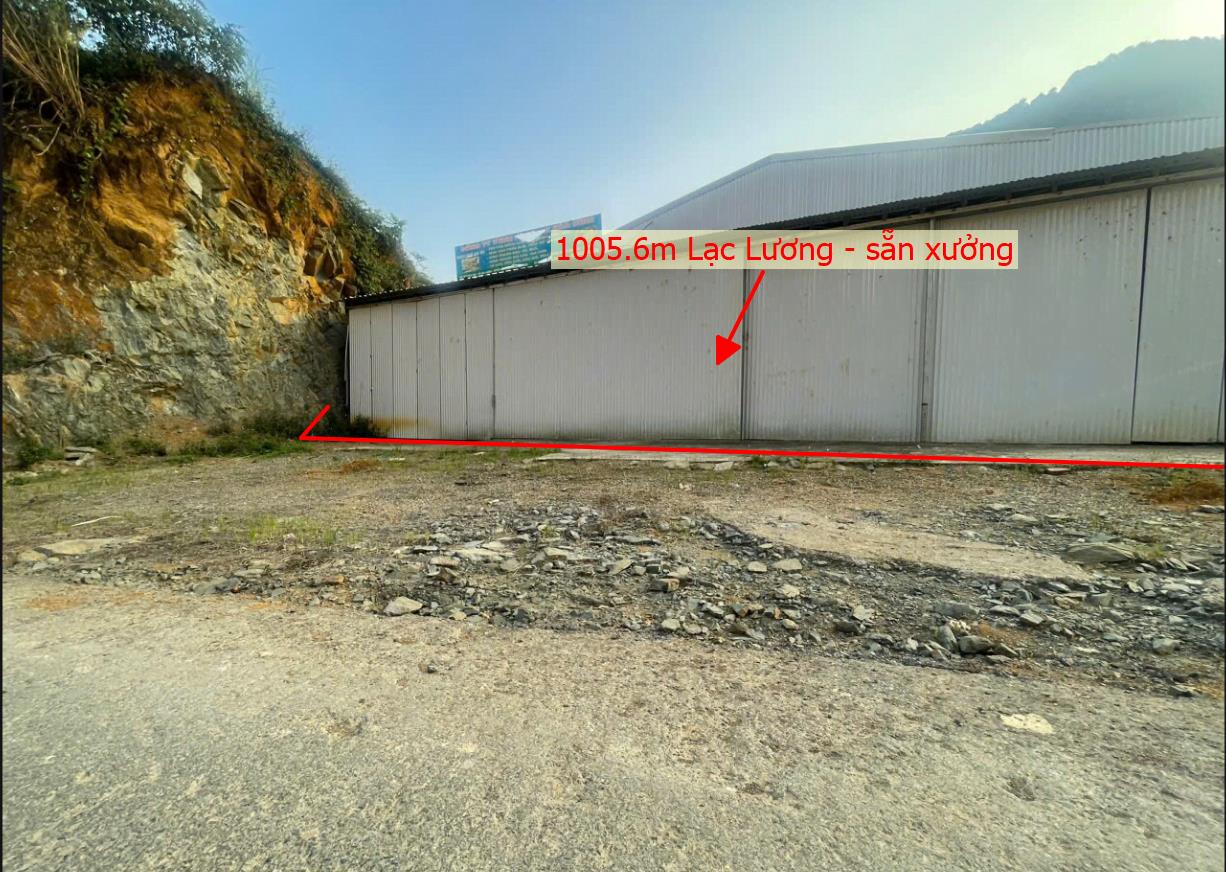 Hình ảnh Bán Lô Đất 1005.6m Tại Lạc Lương Yên Thủy Sẵn Nhà Xưởng  2 Mặt Tiền Bám Ql12b Phù Hợp Kinh Doanh Sản Xuất Kho Chứa Hàng