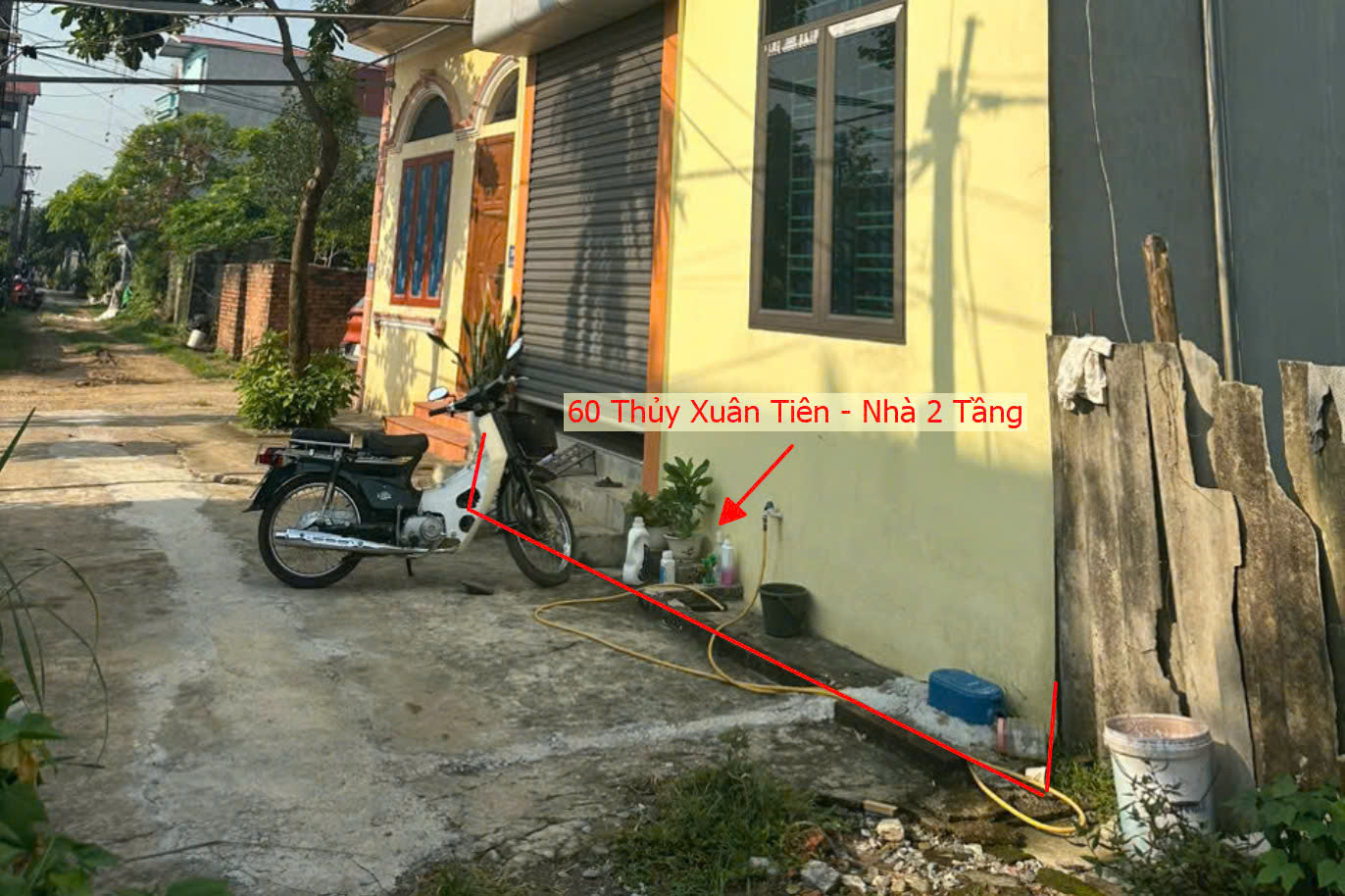 Hình ảnh Bán Đất Sẵn Nhà 2 Tầng Ô Tô Đỗ Tận Cửa Tại Thủy Xuân Tiên Gần Trục Kinh Doanh Giá Nhỉnh Tỷ 