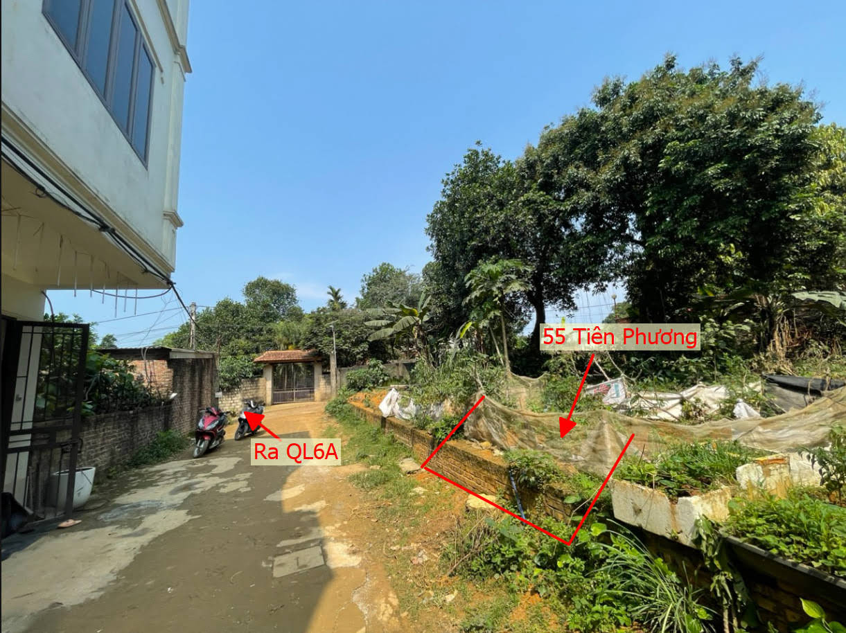 Hình ảnh Bán Đất Tiên Phương Full Thổ Cư Gần QL6 Và TL419 Oto Đỗ Cửa 2p Ra Thị Trấn Chúc Sơn