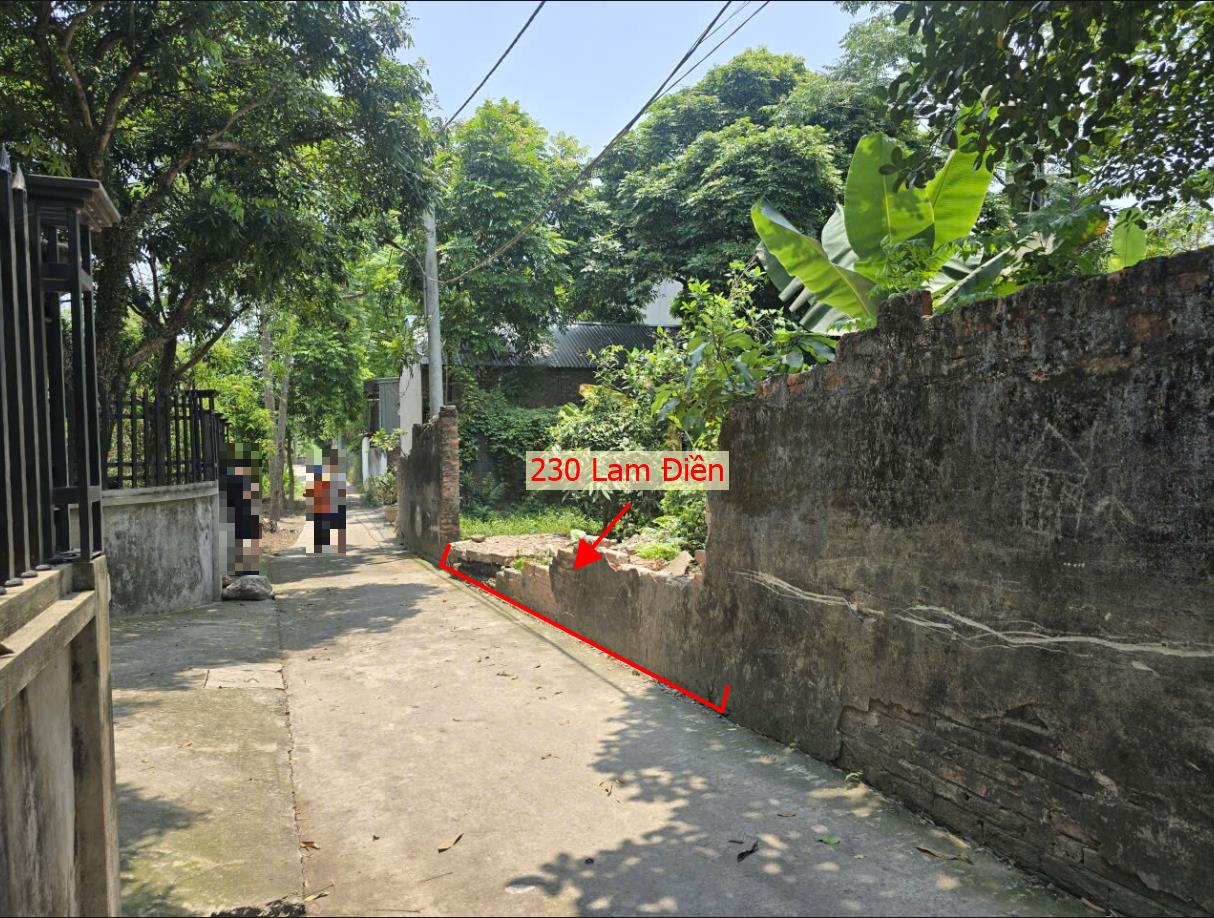 Hình ảnh Bất Động Sản Quảng Bị Bán Đất Khu Vực Lam Điền Full Thổ Cư Ngay Sát Trục Chính Kinh Doanh Liên Xã Gần Đường Máng 7