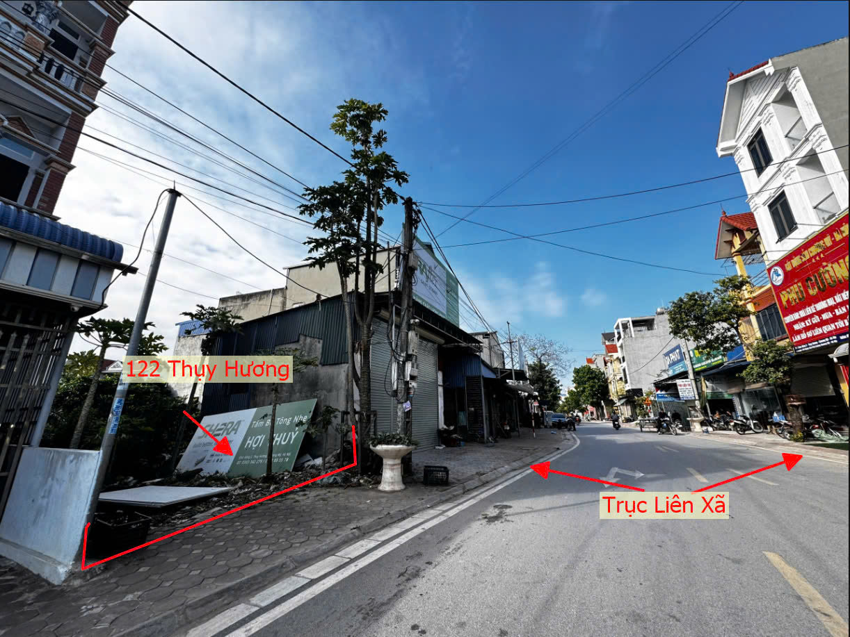 Hình ảnh Bất Động Sản Chương Mỹ Bán Đất Khu Vực Thụy Hương Bám Mặt Đường Kinh Doanh Liên Xã Cách QL6A Chỉ Hơn 1km