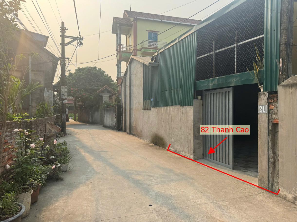 Hình ảnh Bán Thửa Đất 82m Tại Thanh Cao Đường Thông Ô Tô Gần Trục Chính Kinh Doanh Liên Xã Giá Chỉ Vài Tỷ