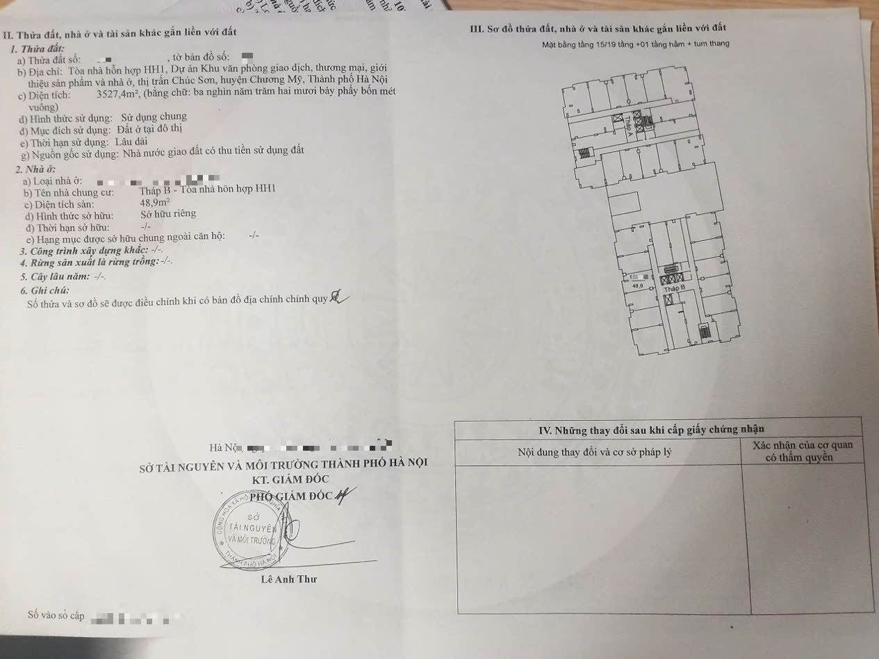 Hình ảnh Bán Căn Hộ Chung Cư Lộc Ninh Tại Thị Trấn Chúc Sơn View Hướng QL6A Giá Chỉ Hơn Tỷ 