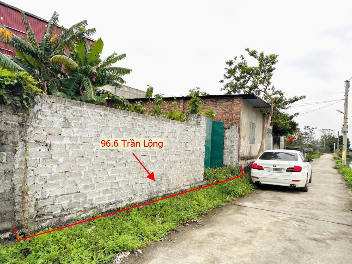 Hình ảnh Bán Đất Full Thổ Cư 96.6m Tại Trầm Lộng Ô Tô Đỗ Tận Đất Gần Trục Chính Kinh Doanh 