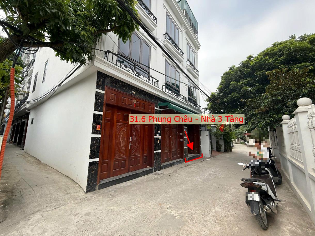 Hình ảnh Bán Nhà Thương Mại 3 Tầng Mới Xây Ngay Trung Tâm Xã Phụng Châu Sát Trục Chính Liên Huyện 