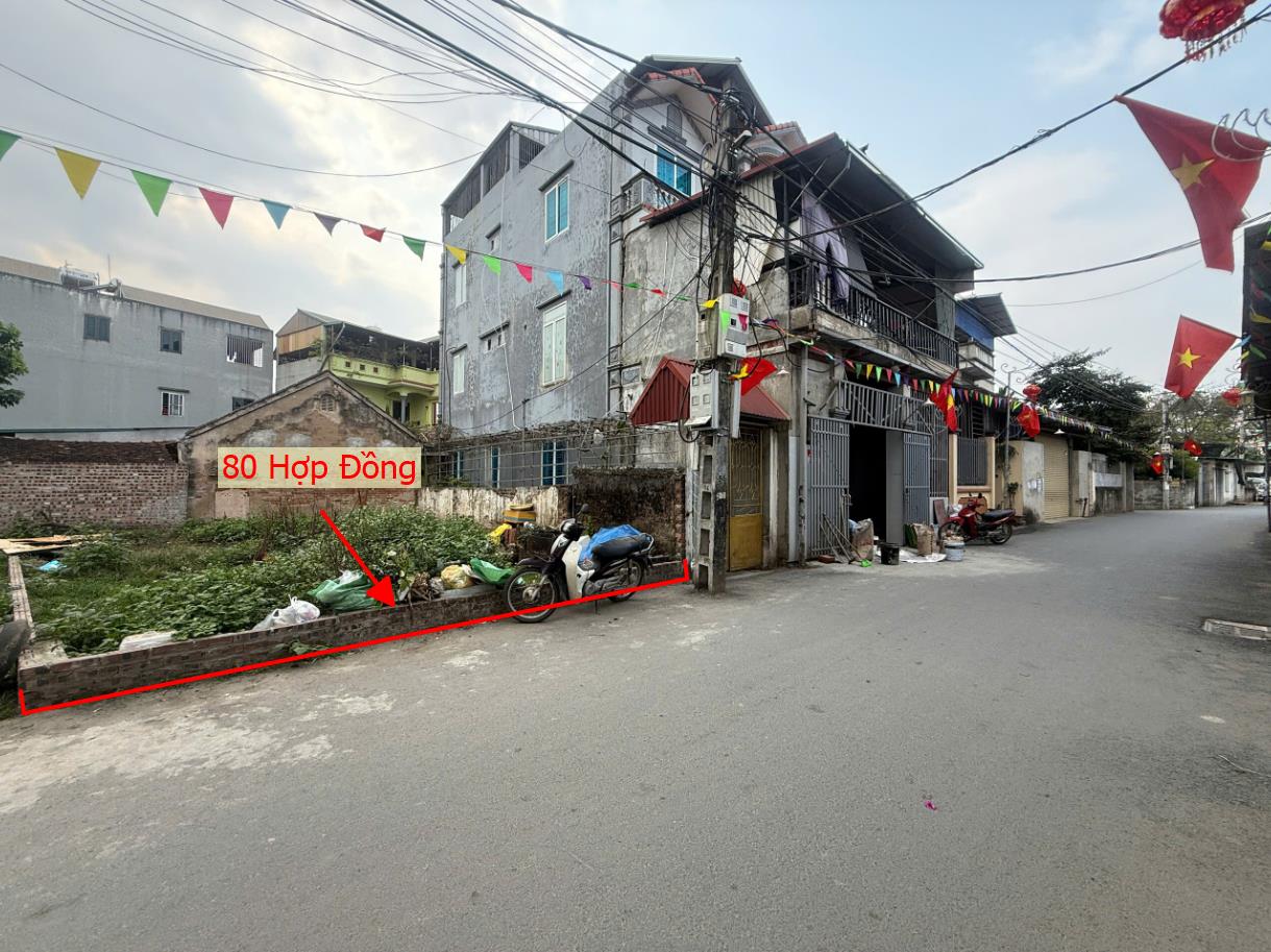 Hình ảnh Bán Lô Góc 2 Mặt Thoáng 80m Tại Hợp Đồng Đường Ô Tô Tránh Ngay Trung Tâm Hành Chính Xã Gần Đường TL419 