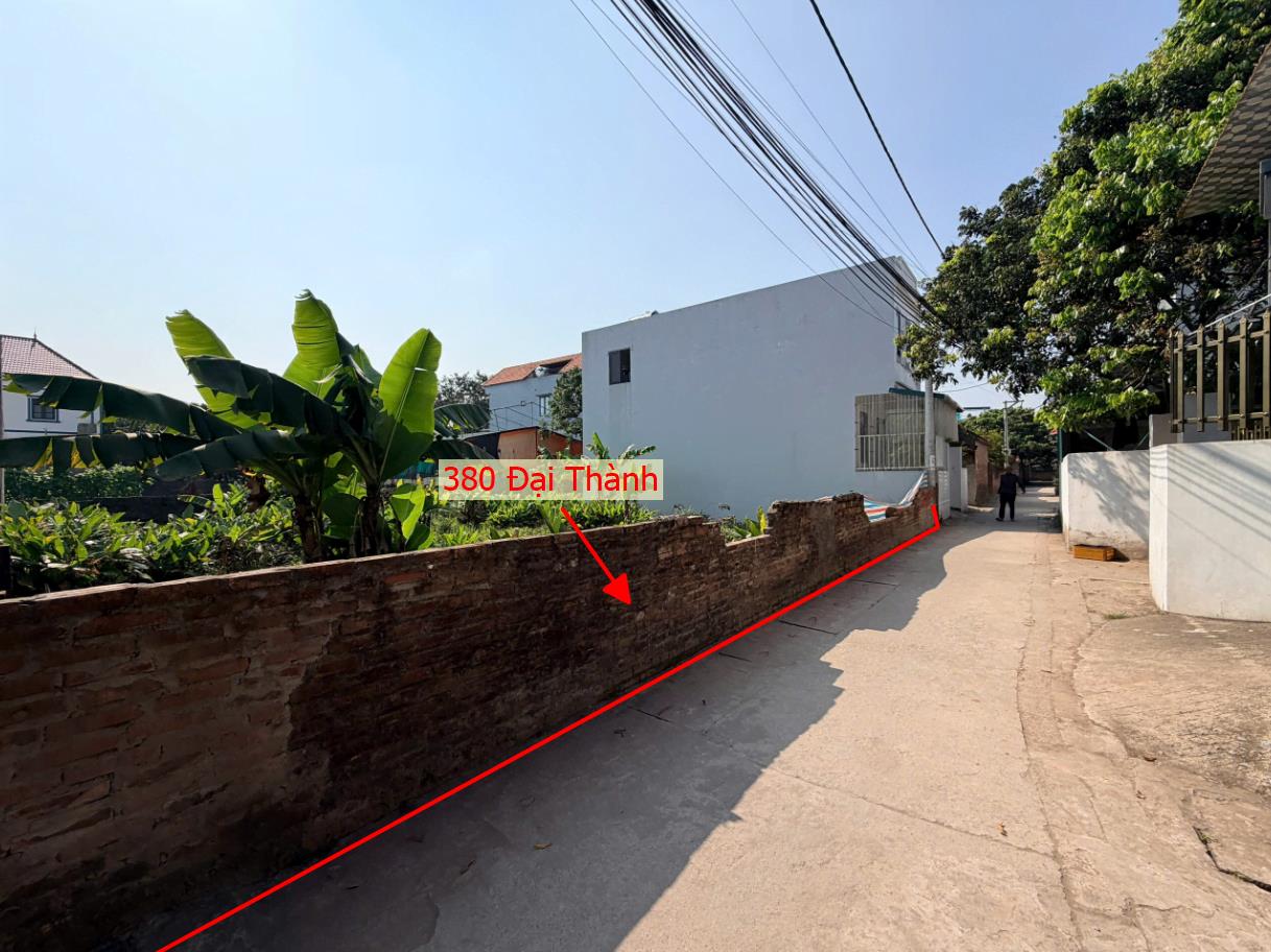 Hình ảnh Bán Thửa Đất 380m Tại Đại Thành Sát Trục Chính Kinh Doanh Liên Xã Giá Chỉ Vài Tỷ