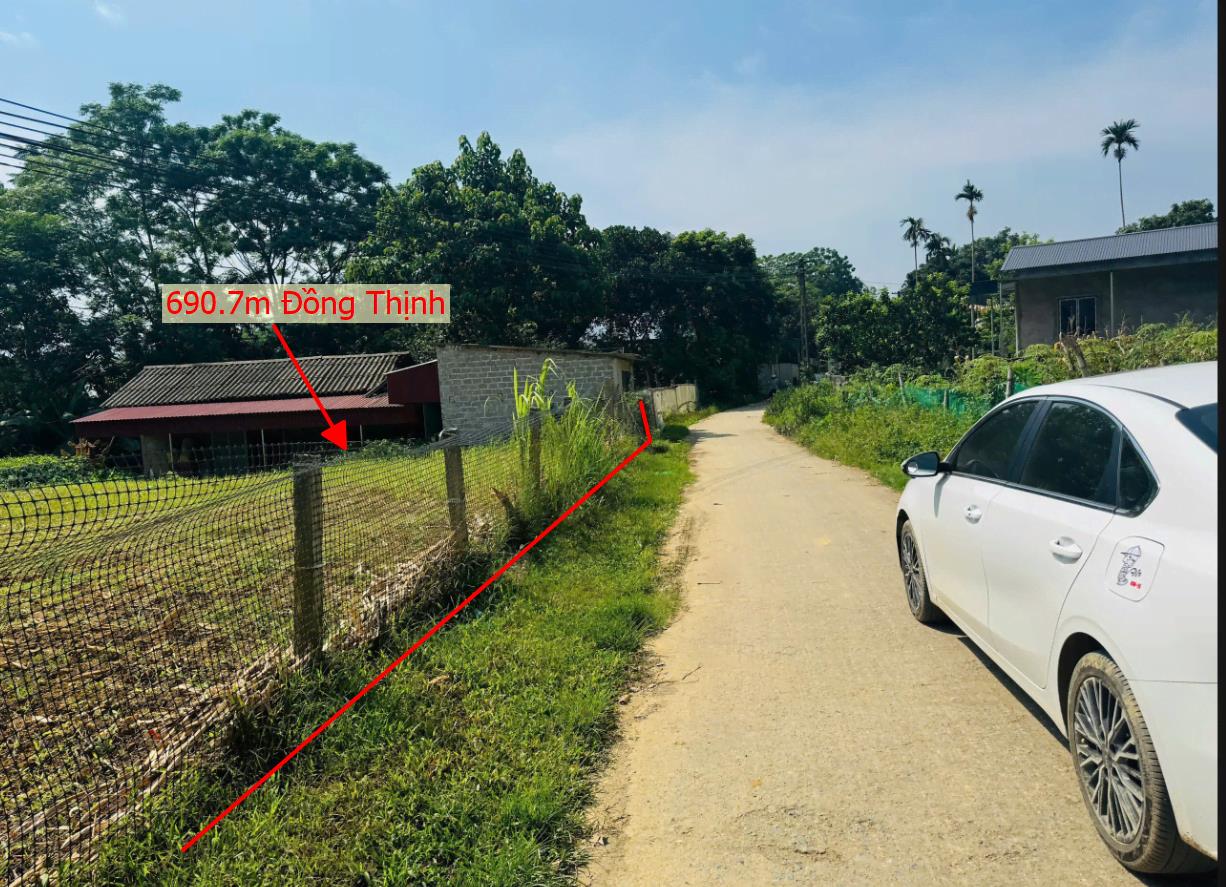 Hình ảnh Bán Lô Đất 690.7m Tại Đồng Thịnh Yên Lập Bám ĐƯờng Bê Tông Ô Tô Vào Tận Đất Dân Cư Đông Đúc Thân Thiện Giá Đầu Tư