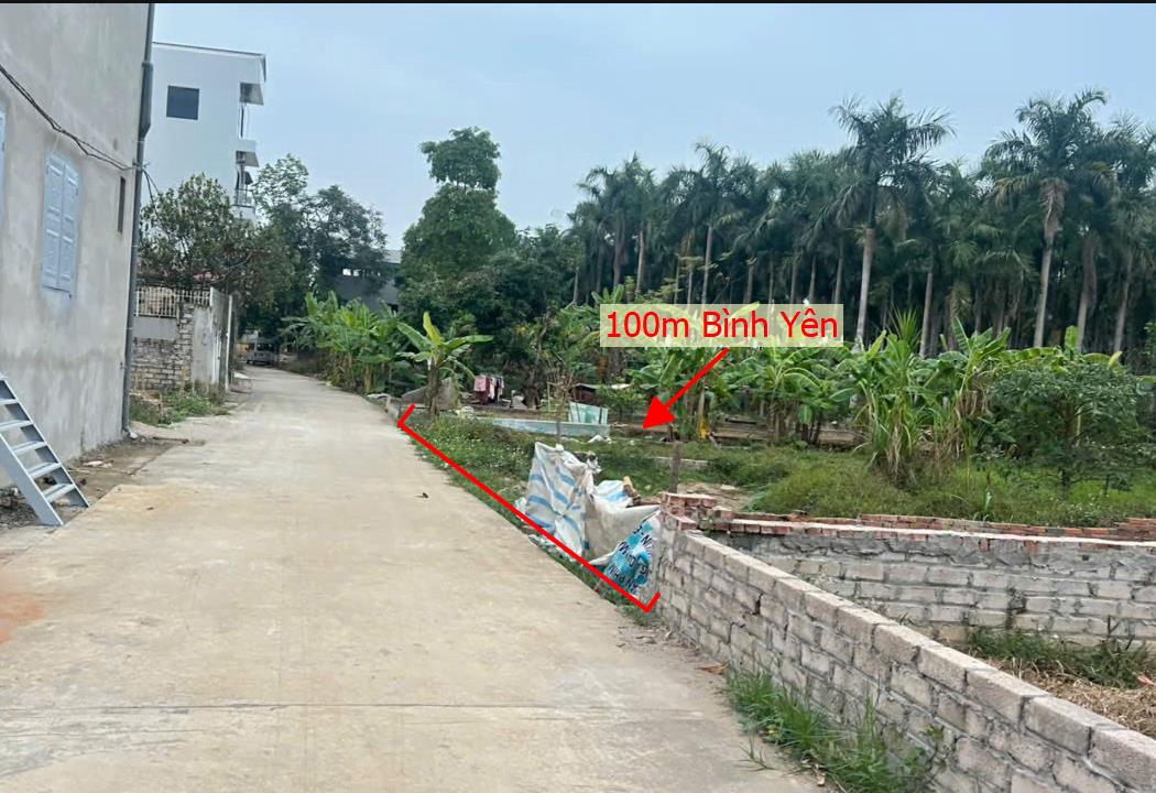 Hình ảnh Bán Lô Đất 100m Tại Bình Yên Thạch Thất Bám Đường Bê Tông Ô Tô Vào Tận Đất Dân Cư Đông Đông Đúc Giá Đầu Tư