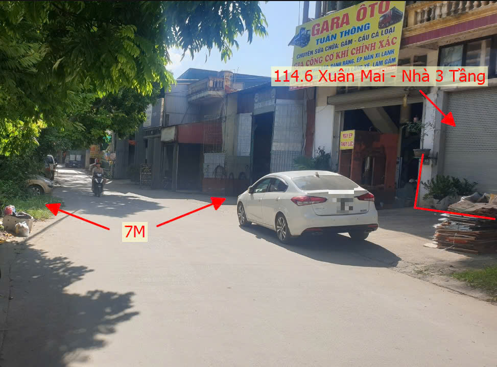 Hình ảnh Bất Động Sản Xuân Mai Bán Nhà Khu Vực Xuân Mai Thuộc Làn 2 QL6A Đang Mở Rộng Ngay Ngã Tư Xuân Mai