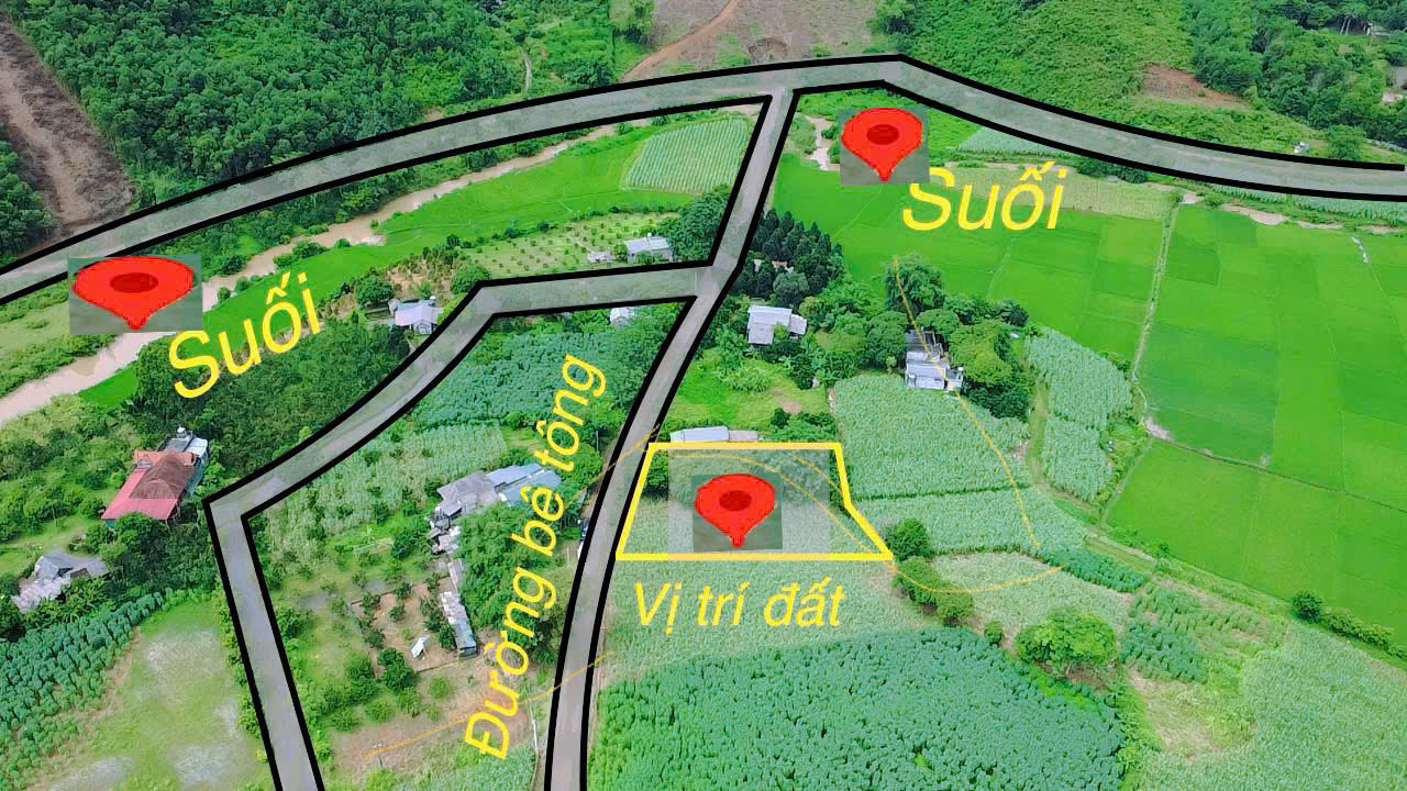 Hình ảnh Bán Đất Mỹ Hòa Đường Ô Tô Tránh Gần Trục Kinh Doanh Cách QL6A Chỉ 2km Giá Chỉ Vài Trăm Triệu 