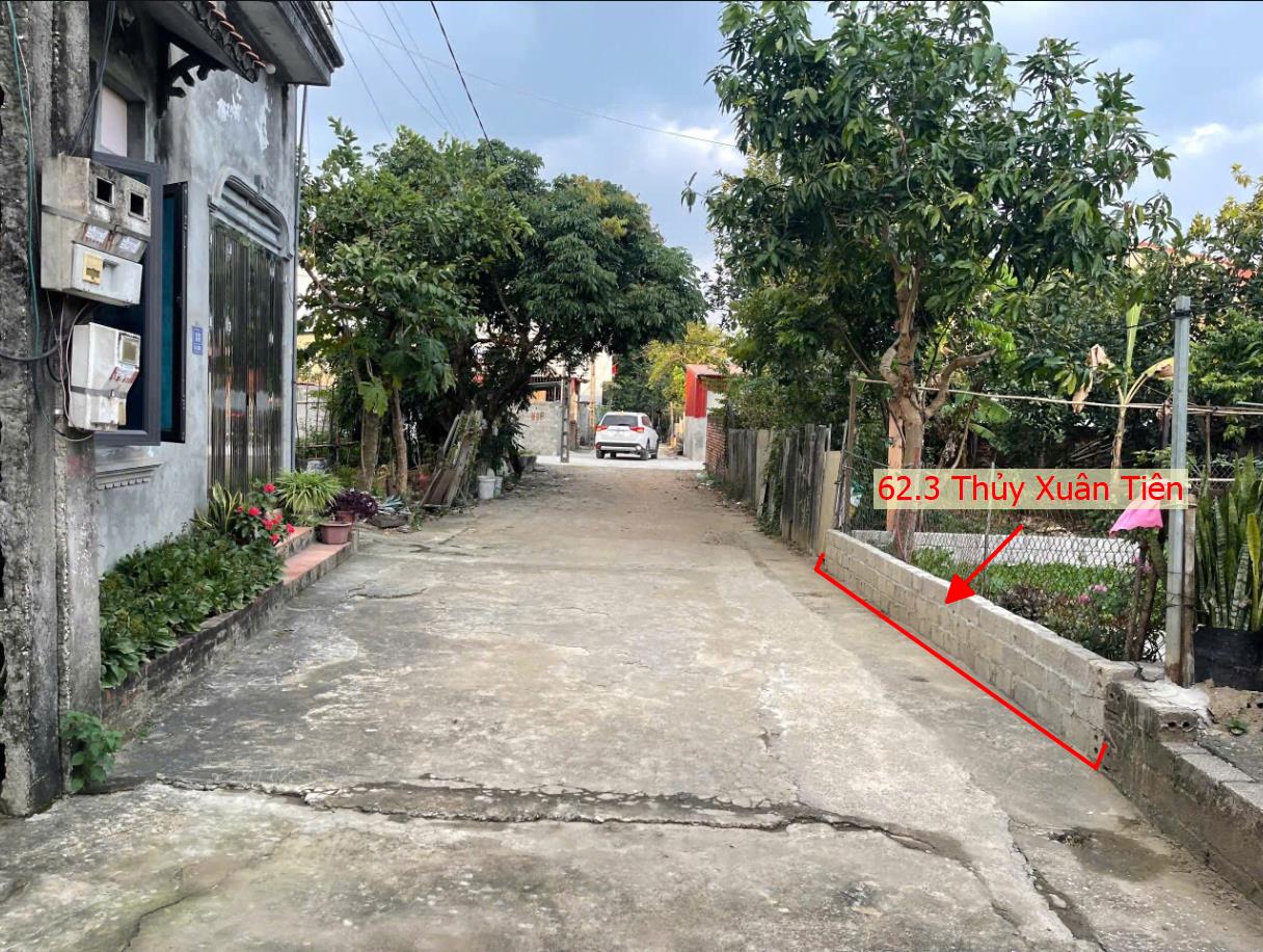 Hình ảnh Bán Thửa Đất Full Thổ Cư 62.3m Tại Thủy Xuân Tiên Ô Tô Đỗ Tận Đất Sát Trục Chính Liên Xã
