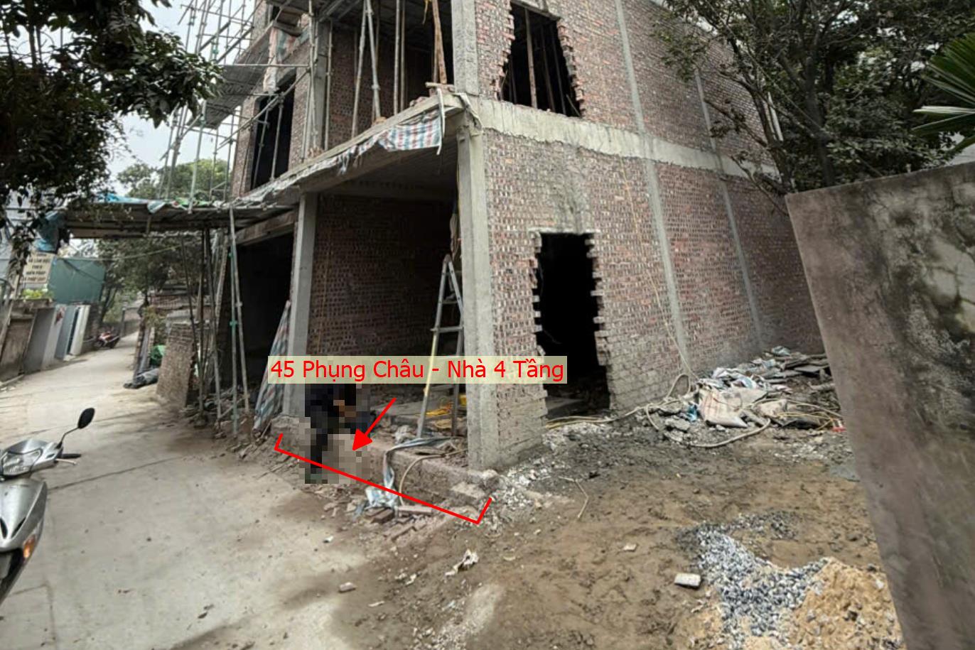 Hình ảnh Bán Nhà Thương Mại 45m Tại Phụng Châu Trục Chính Thôn Phượng Đồng Gần Mặt Đường Kinh Doanh 