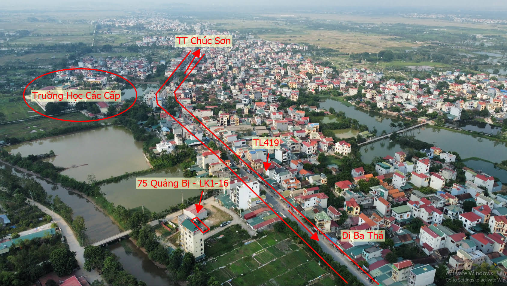 Hình ảnh Bất Động Sản Chương Mỹ Bán Đất Đấu Giá Khu Rặng Ngái Xã Quảng Bị Trung Tâm Chợ Quảng Bị Ngay TL419 Tiềm Năng Sinh Lời